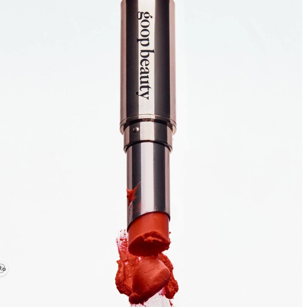 goop Beauty | Clean Nourishing Lip Balm | Tomato: a clear punchy red